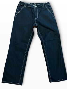 Five Star General Women’s 9/29 x 30 Black Carpenter Pants